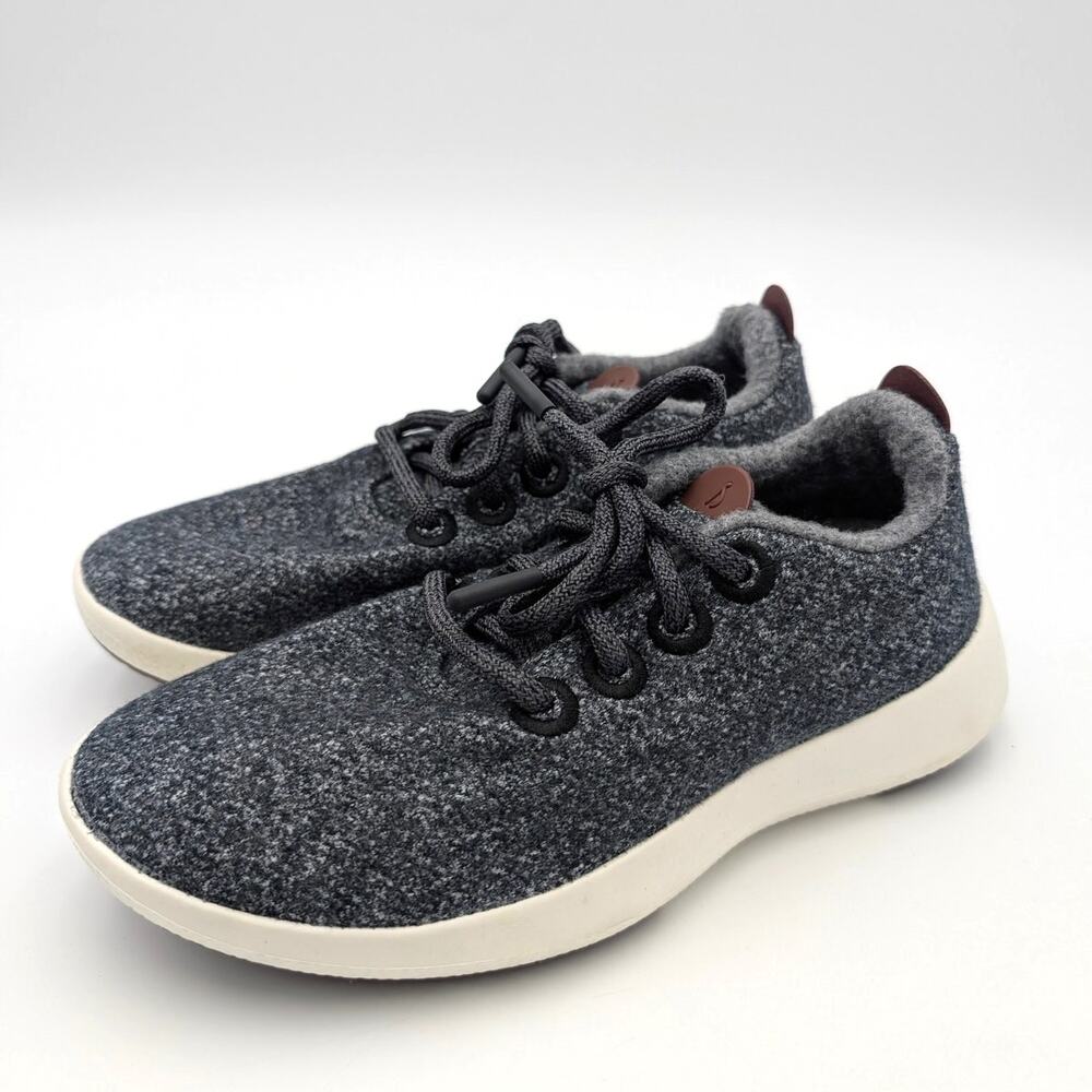 Allbirds Wool Runner Mizzles Sneaker Shoes Women's Dark Gray Size US5 EU35